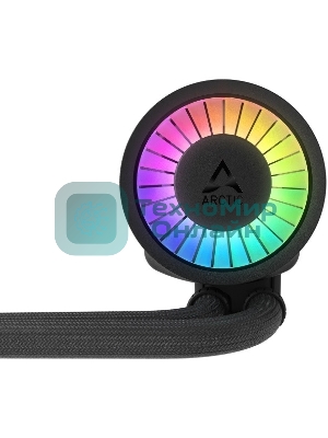 Жидкостная система охлаждения Arctic Cooling Liquid Freezer III Pro 360 ARGB Multi Compatible ACFRE00184A черный 120мм алюминий+медь 3000rpm 4-pin