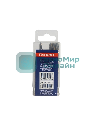 Сверло EDGE by PATRIOT по металлу 5,2 мм, упаковка 10шт