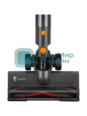 Пылесос вертикальный Leonord LE-1415 DC черный, питание от аккумулятора, 230 Вт, уборка сухая, пылесборник 0,5 л