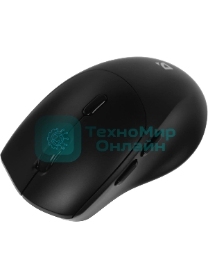 Мышь беспроводная Defender Effect X MS-095 черный, 1600 dpi, радиоканал, USB, кнопки - 6