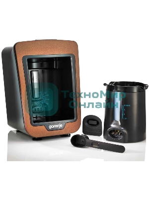 Кофеварка Gorenje ATCM730T медный/черный, исп. кофе - молотый, 0.27 л, 730 Вт.