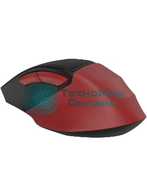 Мышь проводная A4Tech Fstyler FM45S Air красный/черный, 2400 dpi, USB, кнопки - 7