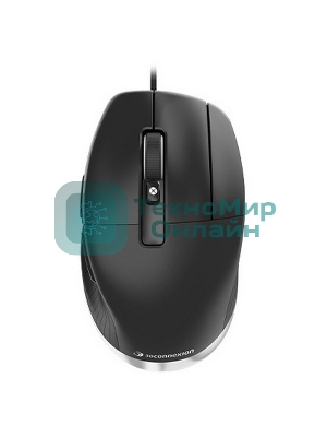 Мышь проводная 3DConnexion CadMouse Pro (3DX-700080) черный, 7200 dpi, USB, кнопки - 7
