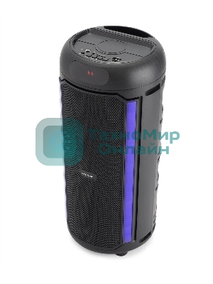 Минисистема Hyundai H-MC1221 черный 15Вт FM USB BT SD/MMC