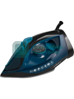 Утюг Aresa AR-3127 синий/черный, 2700 Вт, 45 г/мин, 145 г/мин, 320 мл