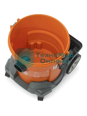 Строительный пылесос Daewoo DAVC 2014 1400Вт (уборка: сухая/сбор воды/выдув) оранжевый