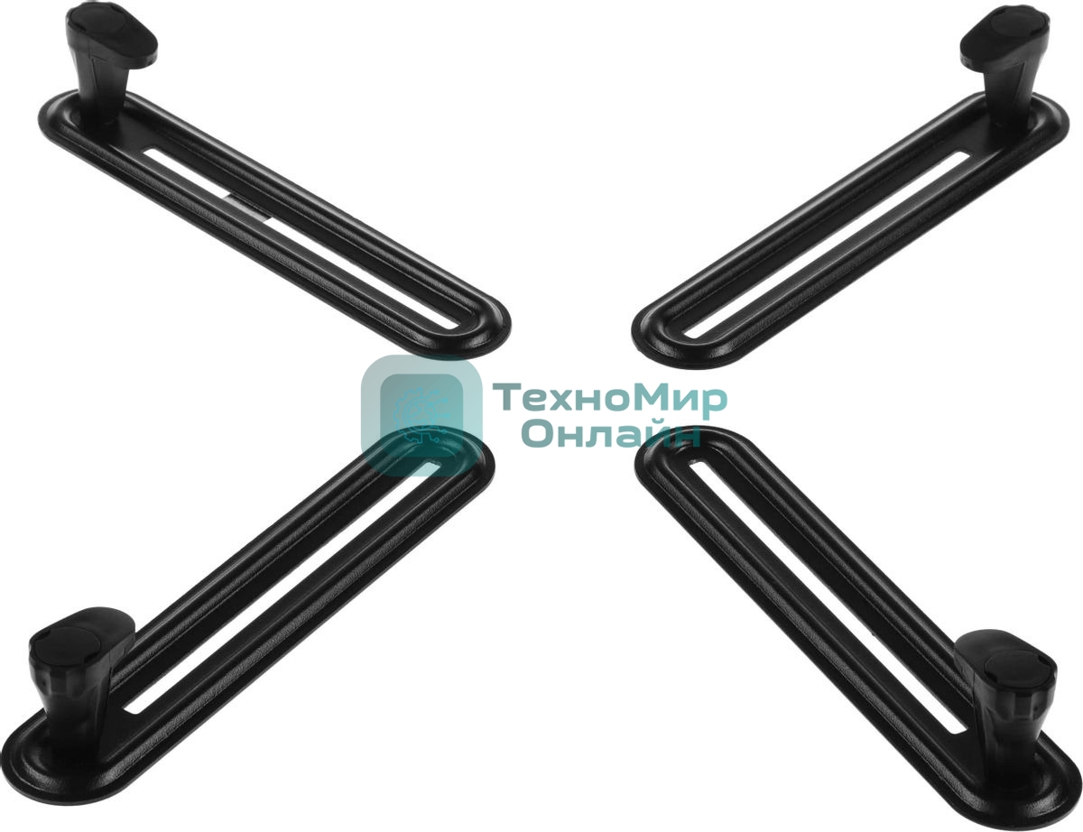 Кронштейн-адаптер для мониторов Arm Media LCD-M2 черный макс.7кг настольный поворот и наклон верт.перемещ.