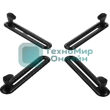 Кронштейн-адаптер для мониторов Arm Media LCD-M2 черный макс.7кг настольный поворот и наклон верт.перемещ.