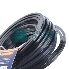 Леска PATRIOT D 4,0 мм L 12 м (квадрат, черный) 400-12-5, картонный подвес