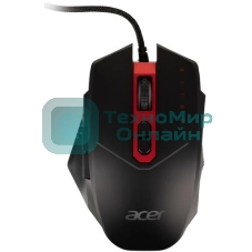 Мышь проводная Acer Nitro NMW120 черный/красный, 4200dpi, USB, кнопки - 8