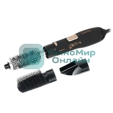 Фен-щётка Centek CT-2059 черный/золотистый, 1200 Вт, 25 мм