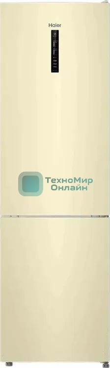 Холодильник Haier CEF538CCG бежевый двухкамерный 263/105л морозилка снизу, No Frost