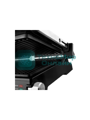 Гриль-пресс электрический BRAYER BR2005, 2000 Вт, антиприг.покр.пласт 34x23,5 см, темп 230 С,рег.выс