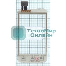 Сенсорное стекло (тачскрин) для Fly IQ436 Era Nano 3, белое