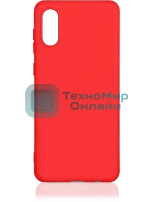 Чехол (клип-кейс) DF sOriginal-27, для Samsung Galaxy A02, красный df soriginal-27 (red)