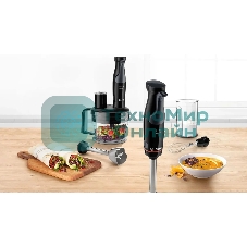 Блендер погружной Bosch MSM4B670 1000 Вт, черный