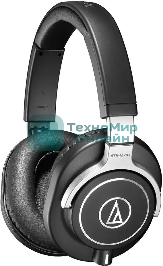 Проводные наушники Audio-Technica ATH-M70x черный, полноформатные