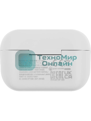 Наушники TWS Creative Zen Air Pro белый, внутриканальные, Bluetooth, активное шумоподавление, до 9 ч