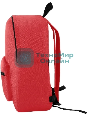 Рюкзак Silwerhof Simple, красный, 28x41x14см, 830836