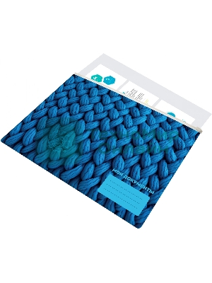 Папка на молнии ZIP Silwerhof FABRIC A4+ ПВХ 0.25мм