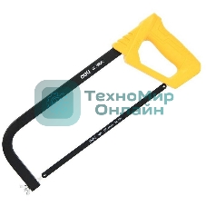 Ножовка по металлу, дереву, пластику Deli DL353212 300мм, пильное полотно из стали 65Mn, пластиковая ручка