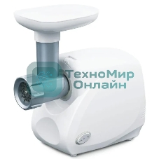 Мясорубка электрическая Ротор Классик-Р ЭМШ 35/300-1 белый, 1500 Вт, 0.6 кг/мин, реверс, насадки - 1