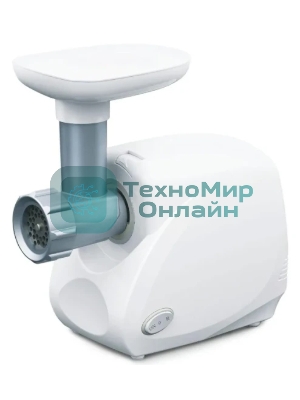 Мясорубка электрическая Ротор Классик-Р ЭМШ 35/300-1 белый, 1500 Вт, 0.6 кг/мин, реверс, насадки - 1