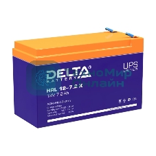 Батарея для ИБП Delta HRL 12-7.2Х (12V 7.2Ah)