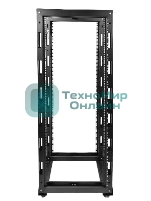 Стойка телекоммуникационная универсальная 42U двухрамная, черный