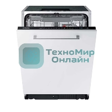 Встраиваемая посудомоечная машина Samsung DW60A6092BB/WT, черный, 59.8 см, 14 компл., 46 дБ, класс A