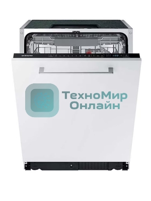 Встраиваемая посудомоечная машина Samsung DW60A6092BB/WT, черный, 59.8 см, 14 компл., 46 дБ, класс A