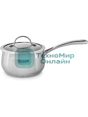 Набор посуды 10 предметов Rondell Admiring RDS-1610 (кастрюли с/кр 18 см, 20 см, 22 см, 24 см, ковш с/кр 16 см)
