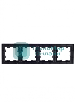 Рамка 4-местная BRITE РУ-4-БрТБ темная бронза