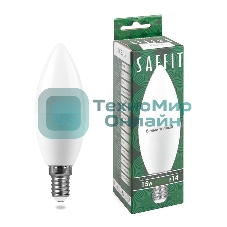Лампа светодиодная SAFFIT SBC3715 LED 15Вт Е14 теплый матовая свеча