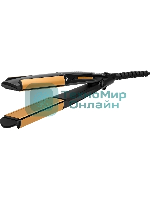 Выпрямитель для волос ARESA AR-3333 черный/золотистый, 235 °C, 6 режимов