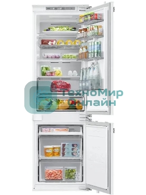 Встраиваемый холодильник Samsung BRB80F26ADF0EO 2-хкамерн. инвертер