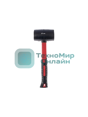 Киянка резиновая Matrix 11193 680 г, черная резина, фибергласовая рукоятка