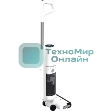 Пылесос моющий Candy CWND F1 белый/черный, питание от аккумулятора, 200 Вт, уборка влажная/сухая, пылесборник 0.52 л