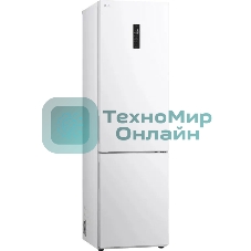Холодильник LG GC-B509FQQW белый двухкамерный 277/110л морозилка снизу, No Frost