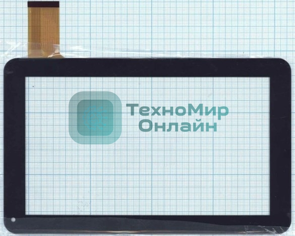 Сенсорное стекло (тачскрин) WJ518-FPC v2.0, черное