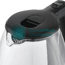 Чайник электрический Centek CT-0014 черный, 1.8л, 2200 Вт