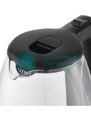 Чайник электрический Centek CT-0014 черный, 1.8л, 2200 Вт