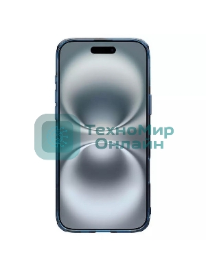 Чехол Nature TPU Pro Magnetic Case, синий, (AP iP16 Plus)