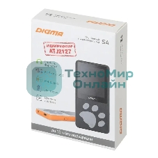 Плеер Hi-Fi Flash Digma S4 8Gb белый/оранжевый/1.8