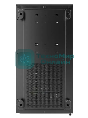 Компьютерный корпус Montech XR черный без БП ATX 3x120мм 2xUSB3.0 1xUSB3.1 audio bott PSU