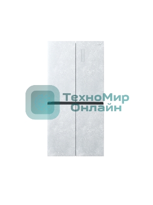 Холодильник Centek CT-1742 белый трехкамерный 267/148л морозилка снизу, No Frost, Side by Side