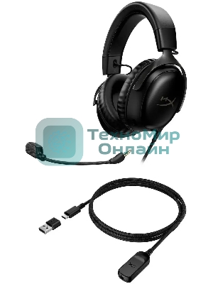 Гарнитура HyperX Cloud III чёрный, проводная
