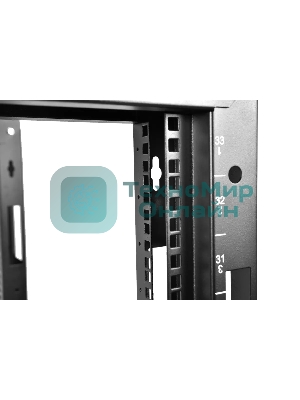 Стойка телекоммуникационная универсальная 42U двухрамная, черный