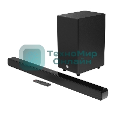 Саундбар JBL Cinema SB190/380 Вт/сабвуфер 200 Вт/40-20000 Гц/Dolby Atmos/HDMI eARC/Bluetooth/USB/ПДУ/черный (JBLSB190BLKCN)