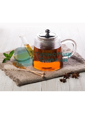 Чайник заварочный TalleR 31375-TR 1000 мл.Термостойкое боросиликатное стекло.